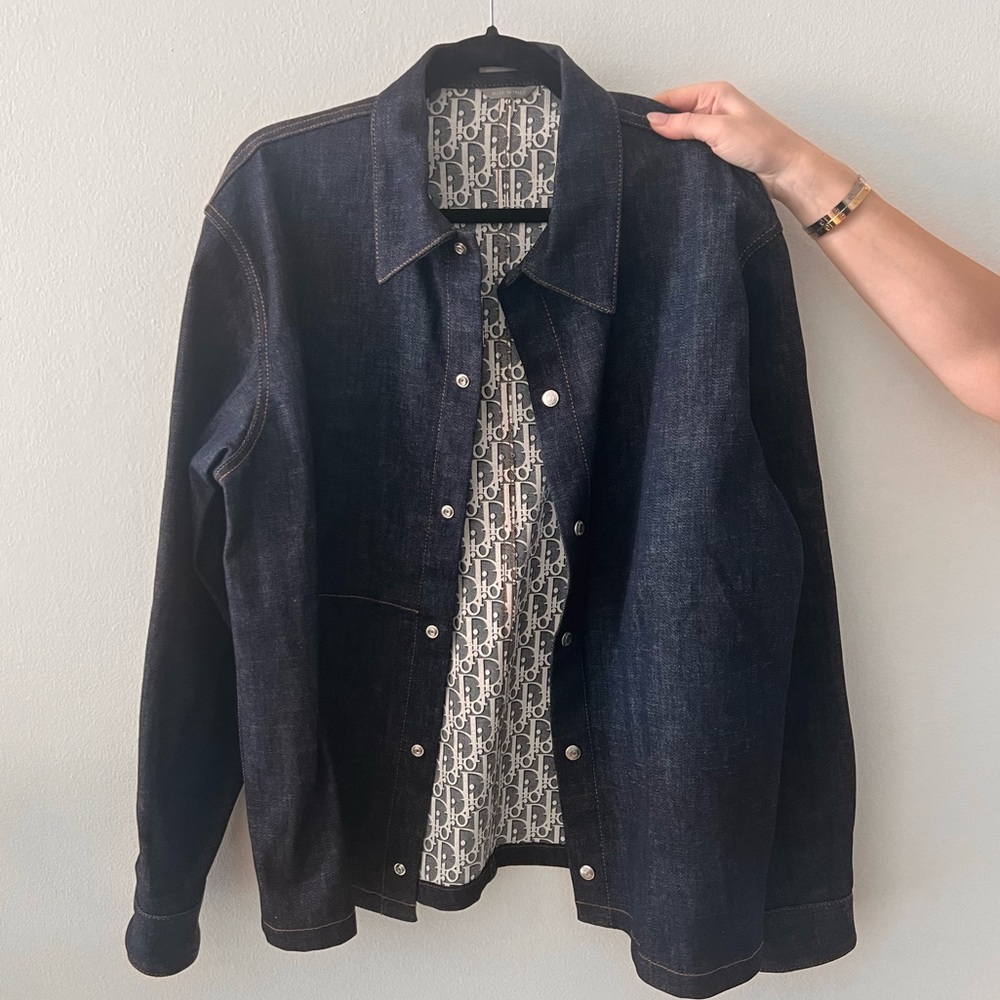 DIOR OBLIQUE OVERSHIRT (DENIM JACKET)